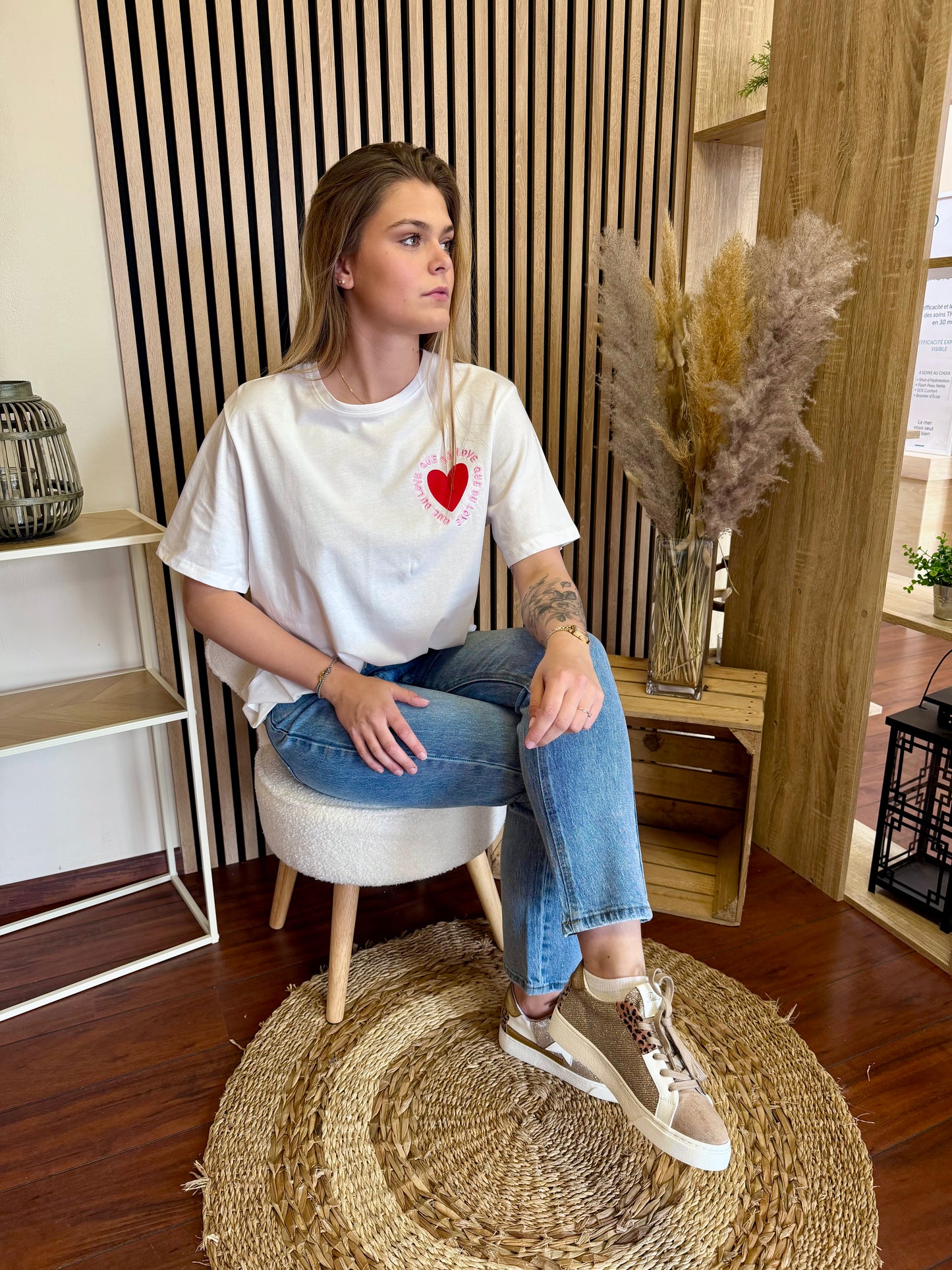T-shirt QUE DU LOVE
