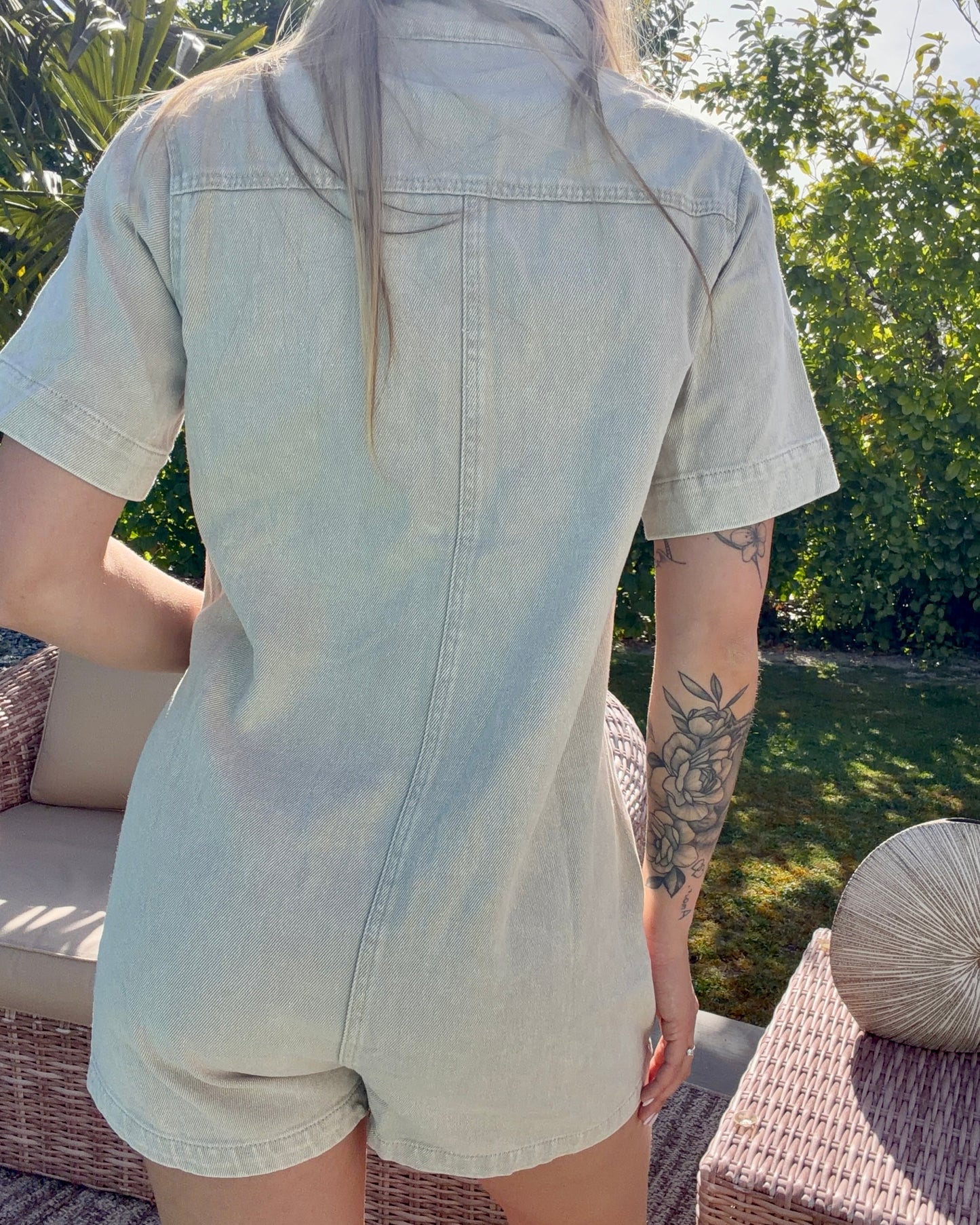 Combi-short beige