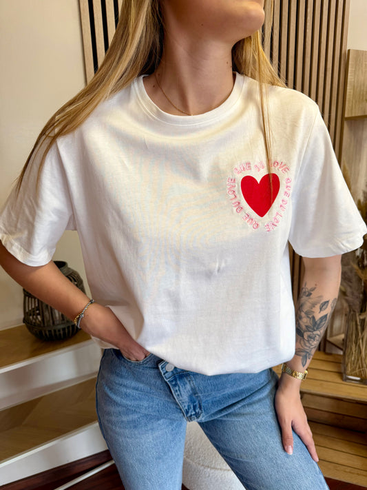 T-shirt QUE DU LOVE