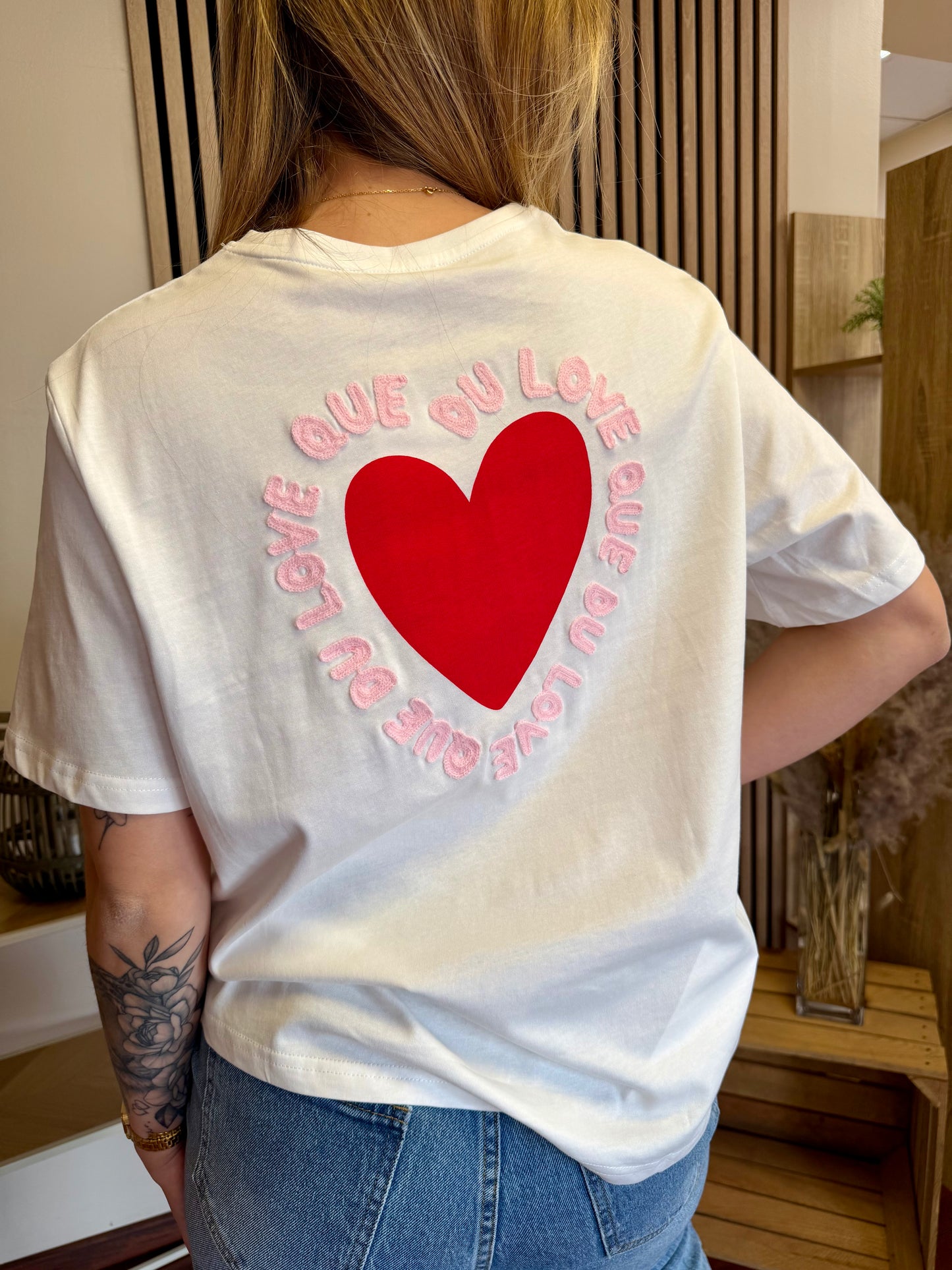 T-shirt QUE DU LOVE