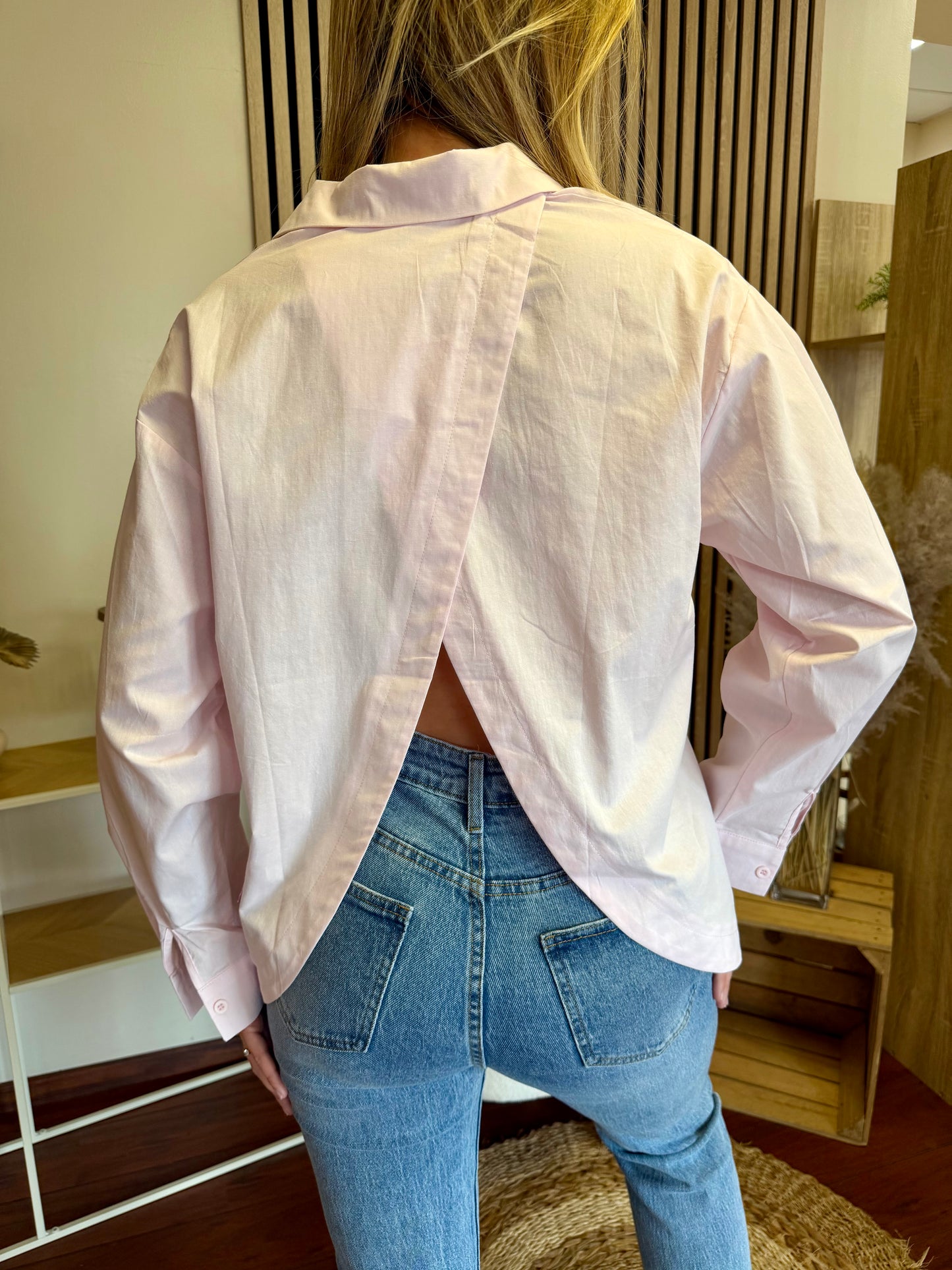 Chemise dos fendu