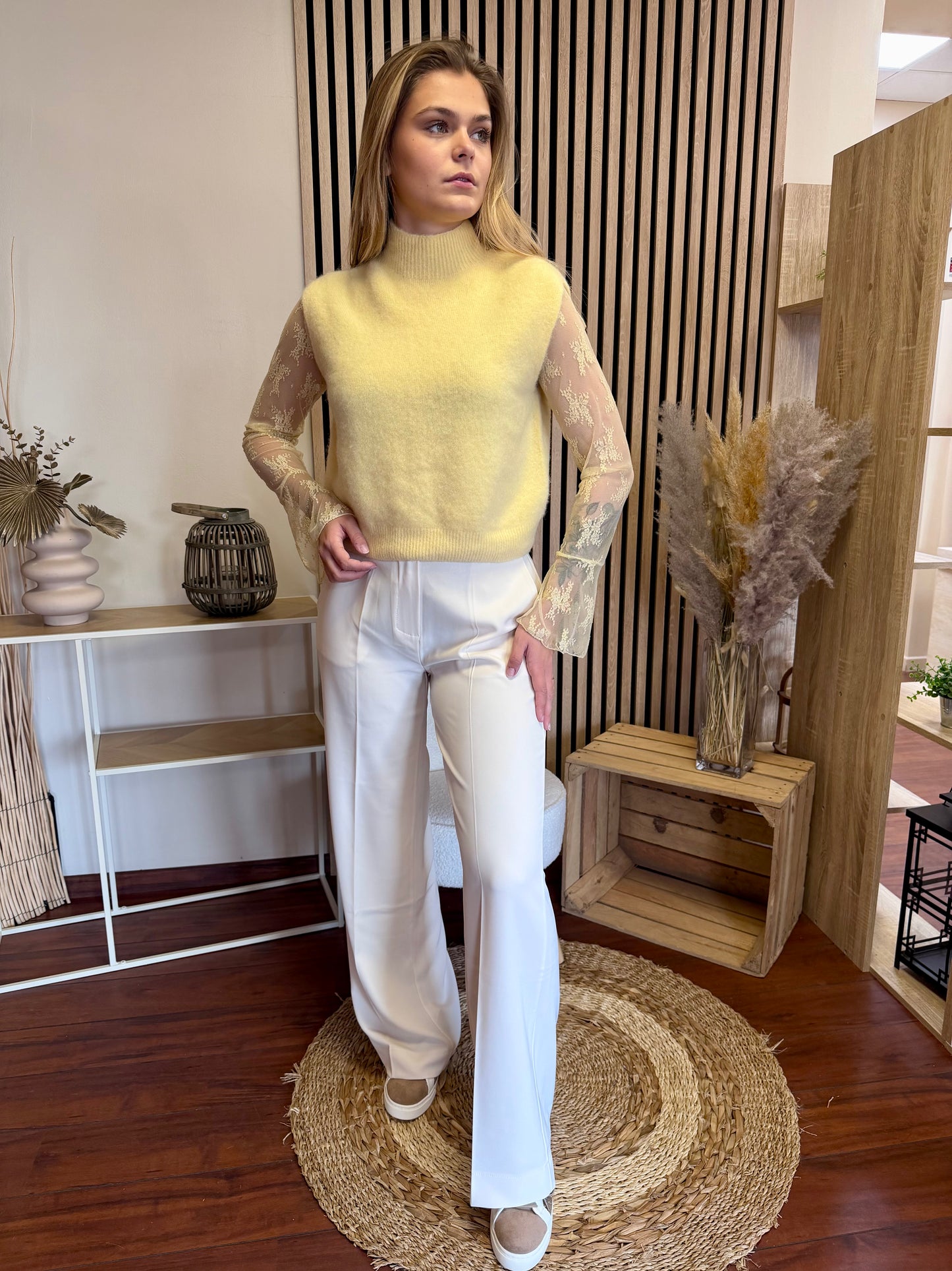 Pantalon beige