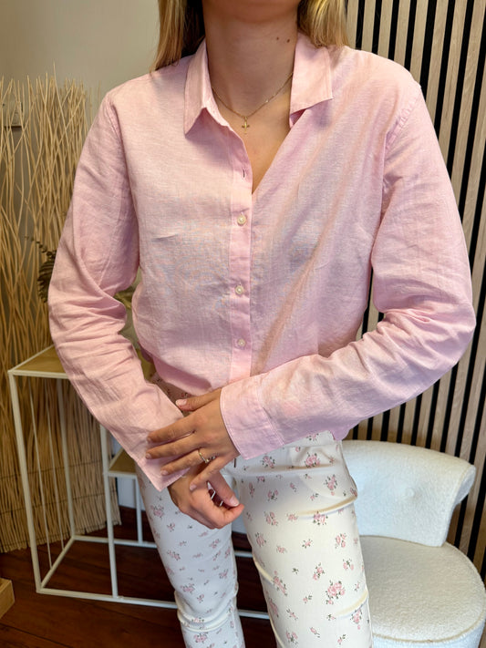 Chemise Lin ROSE