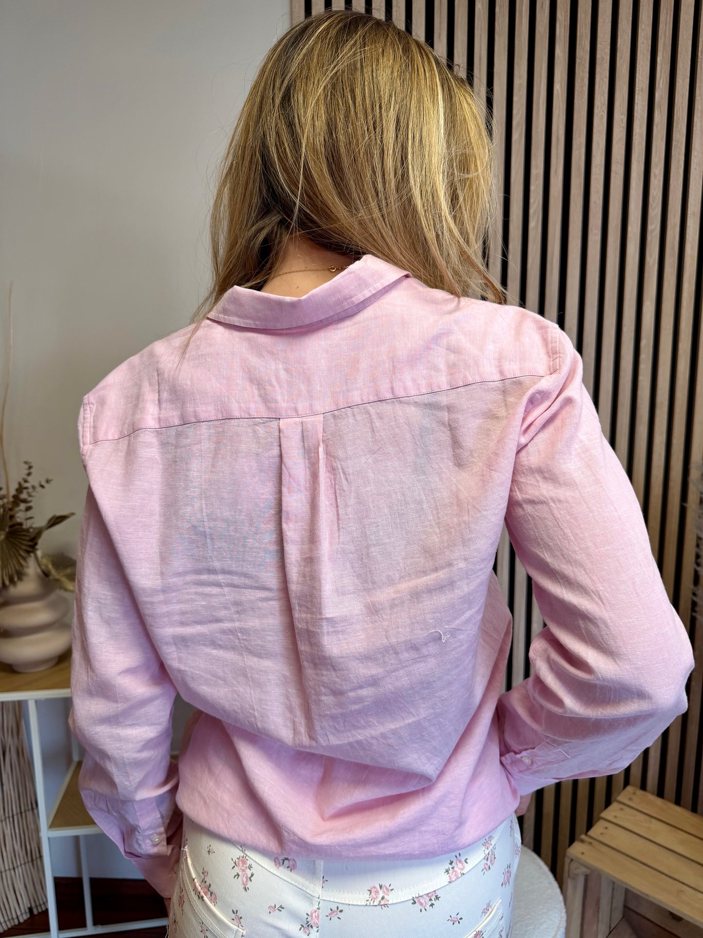 Chemise Lin ROSE