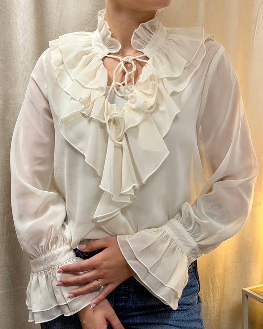 Blouse beige