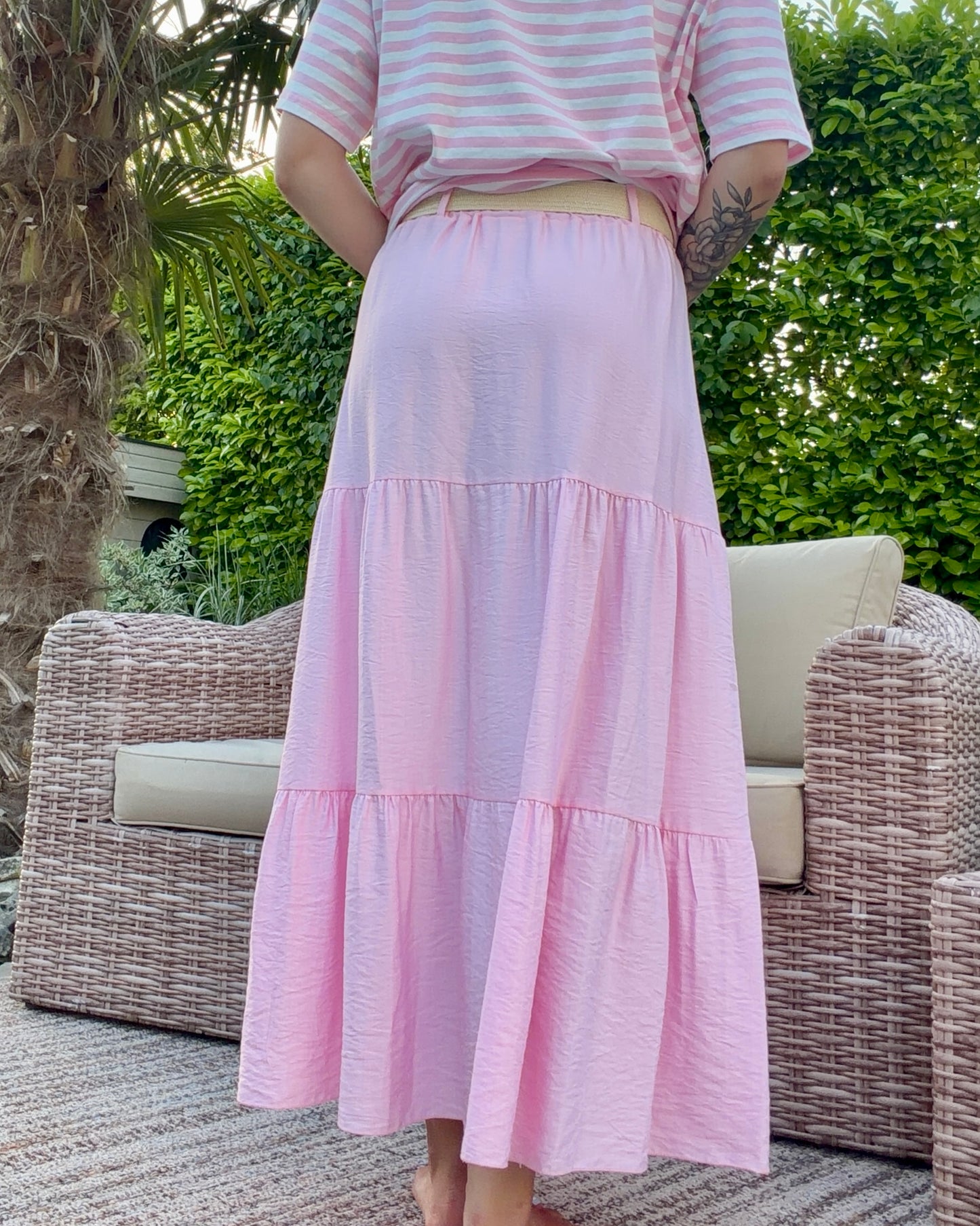 Jupe rose