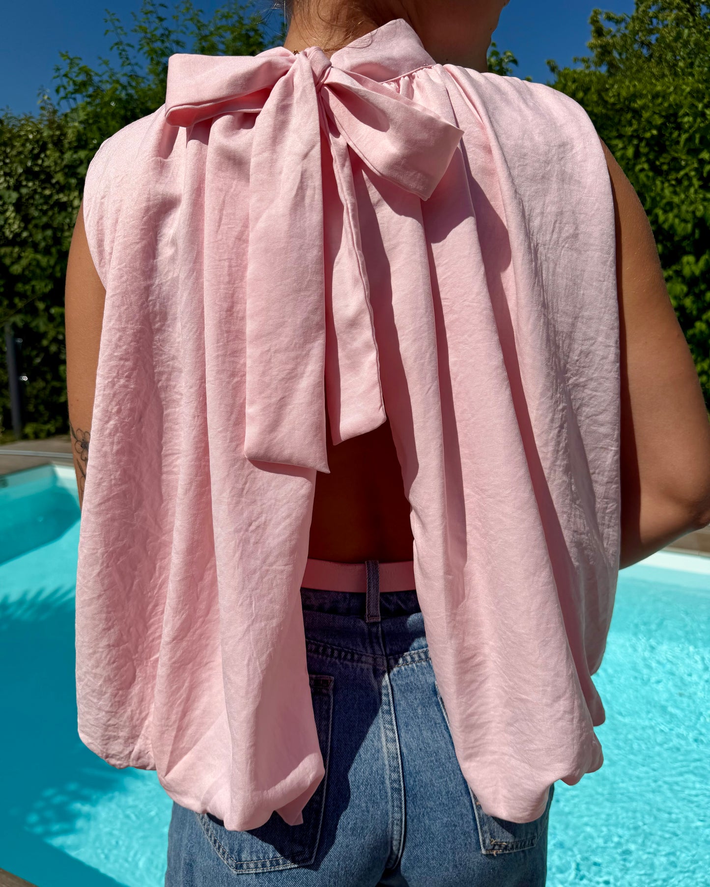 Blouse rose