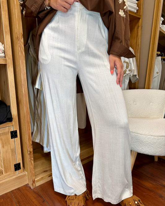 Pantalon lin