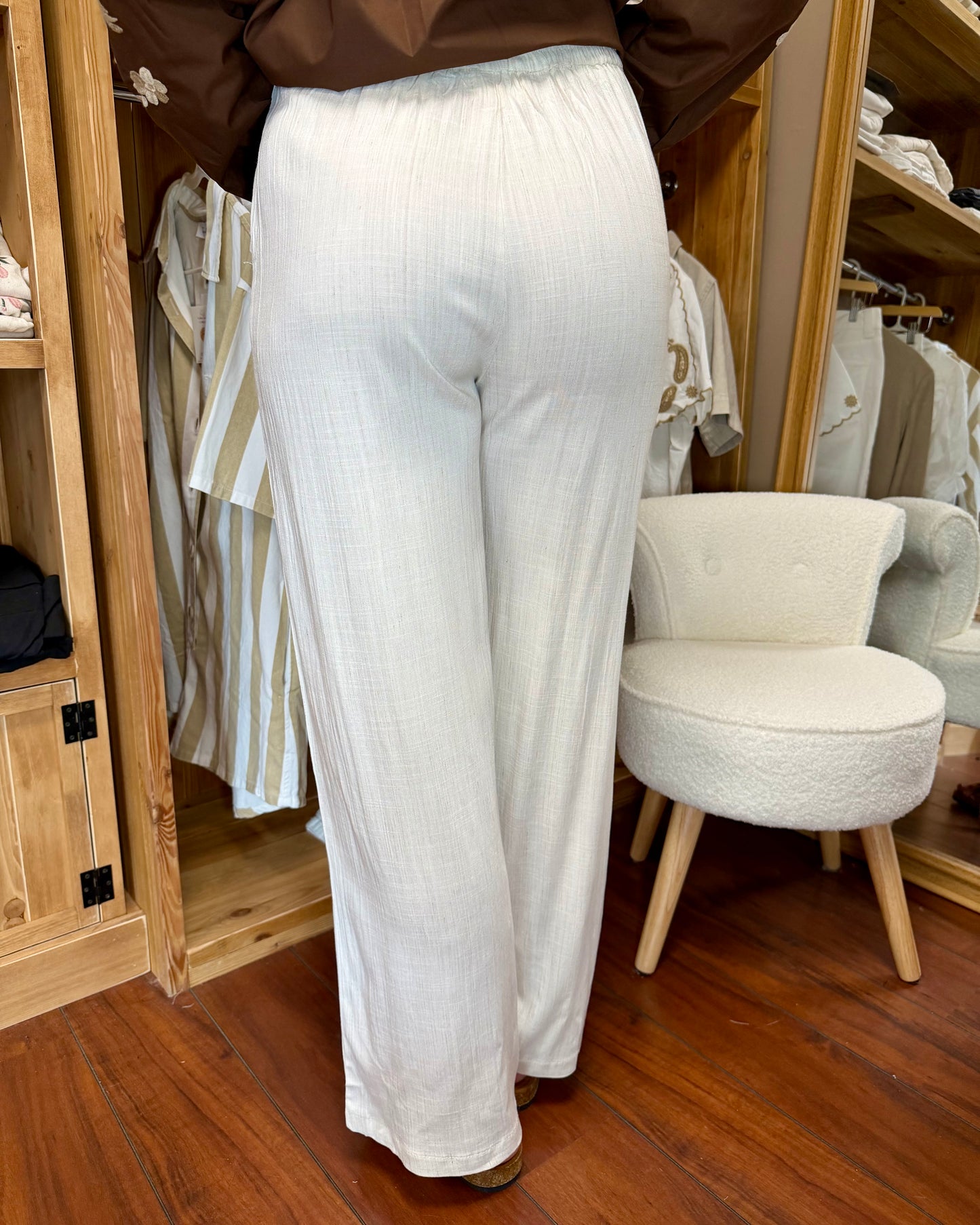 Pantalon lin