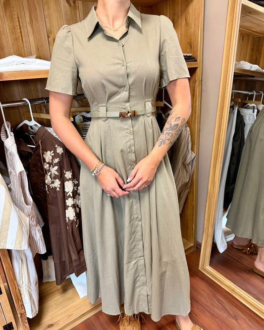Robe kaki
