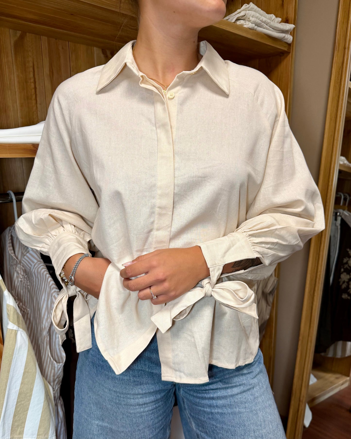 Chemise à noeud